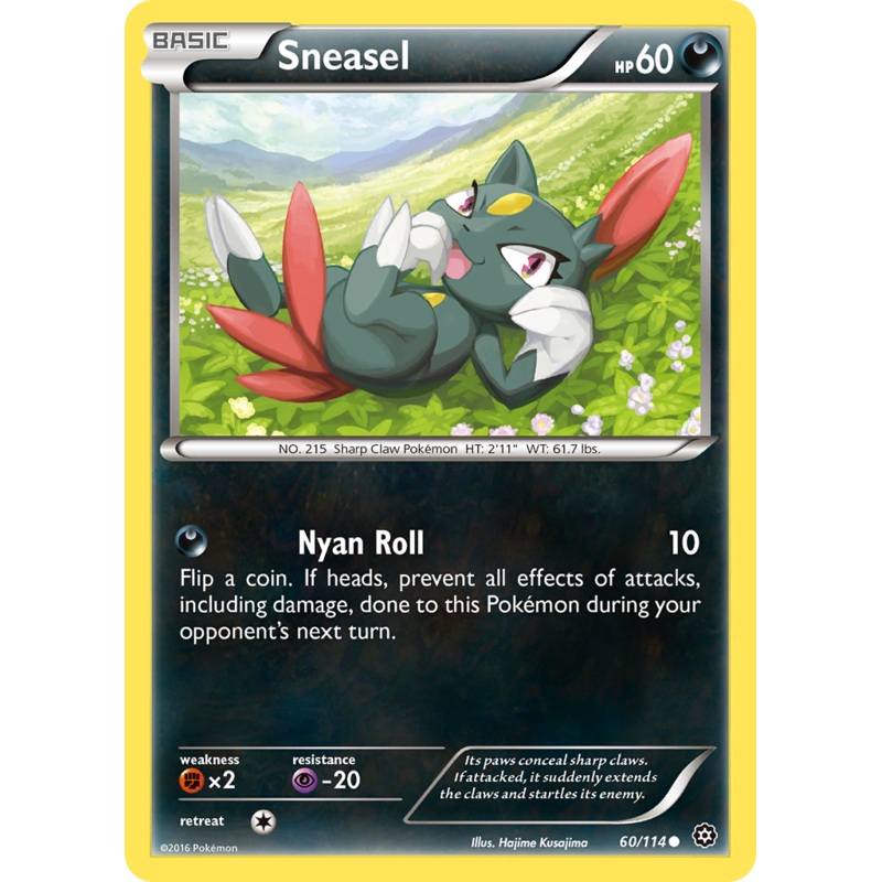 Sneasel (60/114) [XY: Steam Siege]