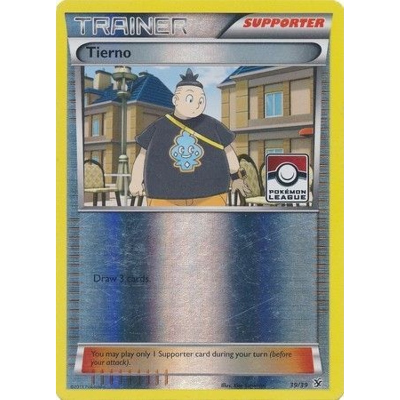 Tierno (39/39) (League Promo) [XY: Kalos Starter Set]