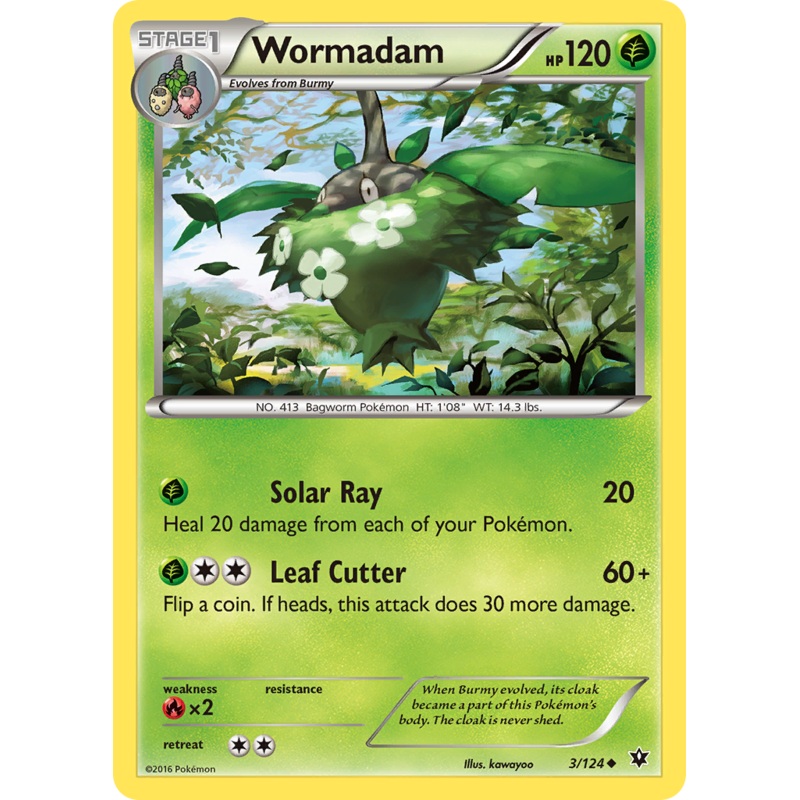 Wormadam (3/124) [XY: Fates Collide]