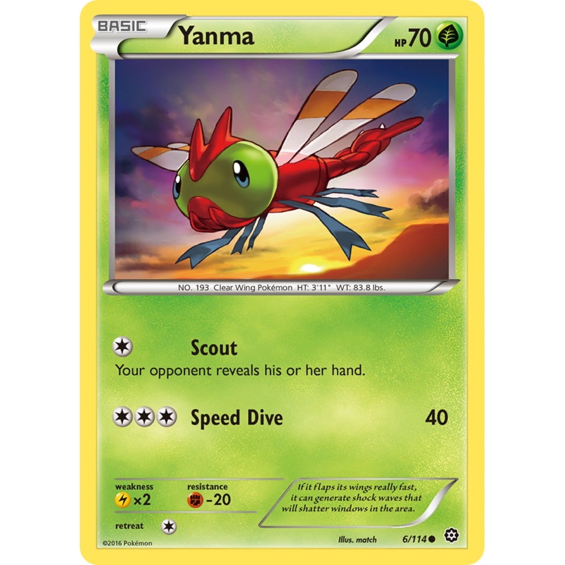 Yanma (6/114) [XY: Steam Siege]