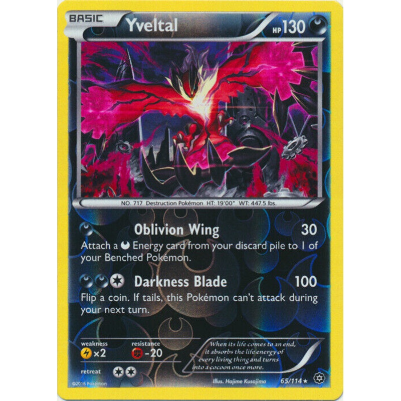 Yveltal (65/114) [XY: Steam Siege]