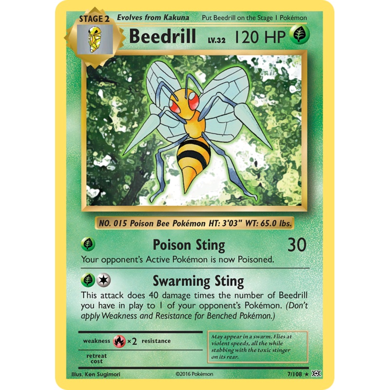 Beedrill (7/108) [XY: Evolutions]