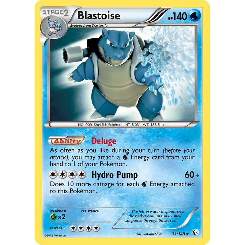 Blastoise (31/149) (Theme Deck Exclusive) [Black & White: Boundaries Crossed]