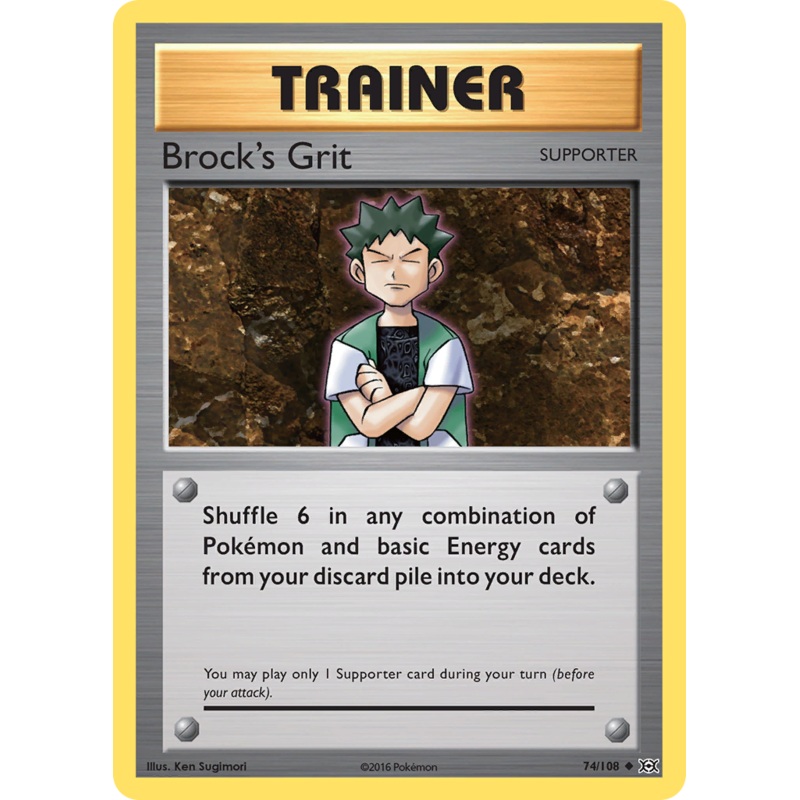 Brock's Grit (74/108) [XY: Evolutions]