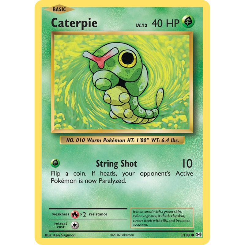 Caterpie (3/108) [XY: Evolutions]