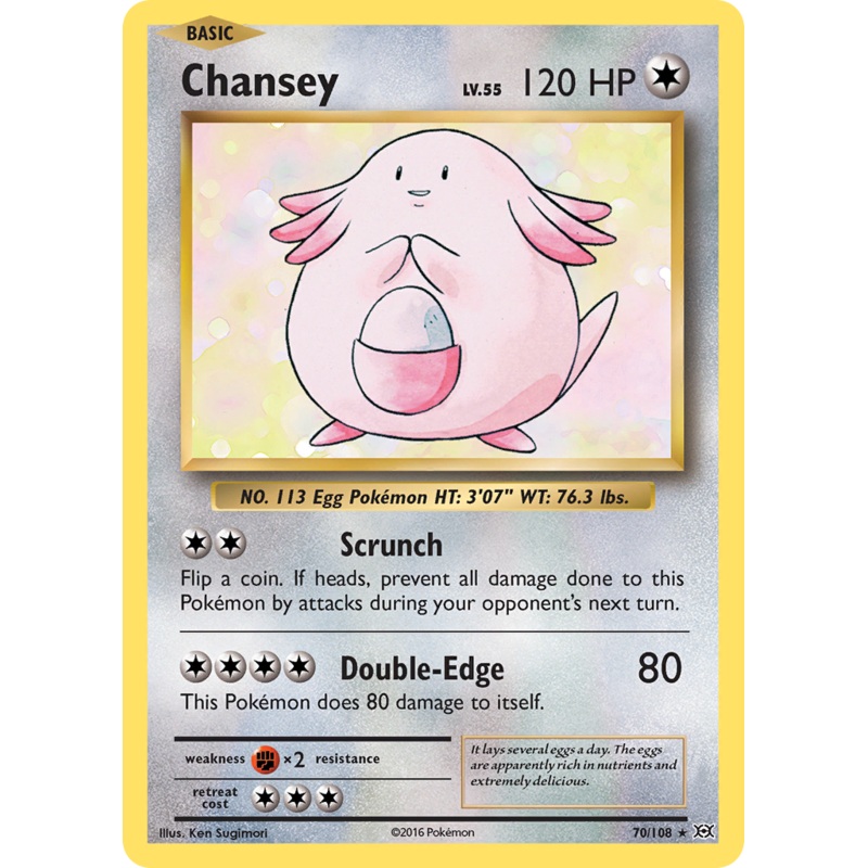 Chansey (70/108) [XY: Evolutions]