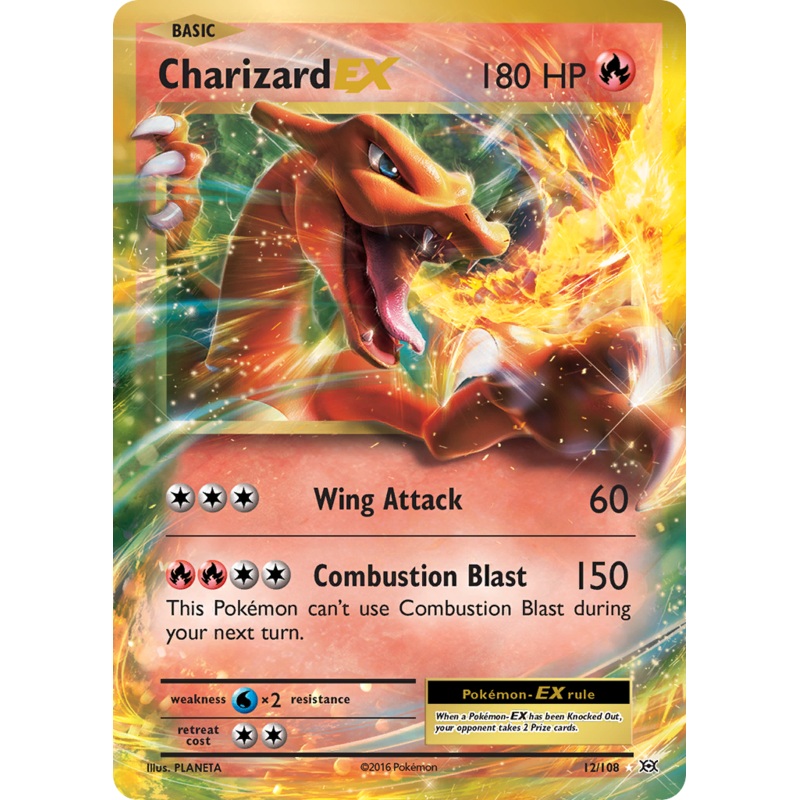 Charizard EX (12/108) [XY: Evolutions]