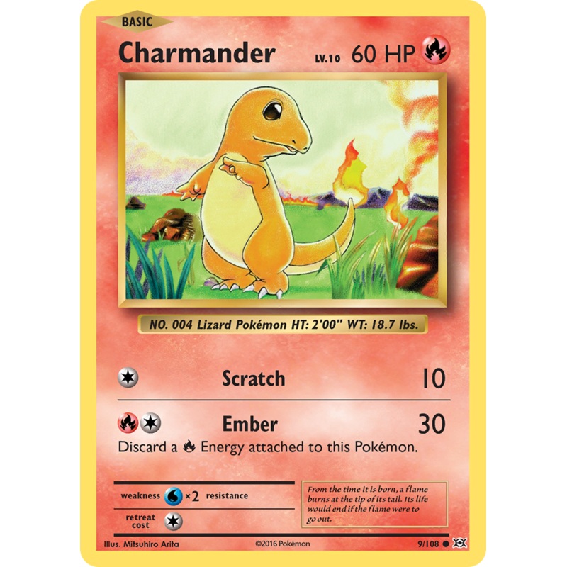 Charmander (9/108) [XY: Evolutions]