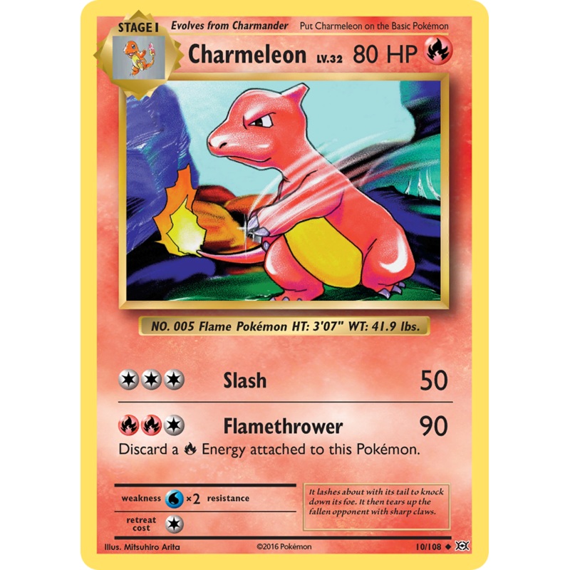 Charmeleon (10/108) [XY: Evolutions]