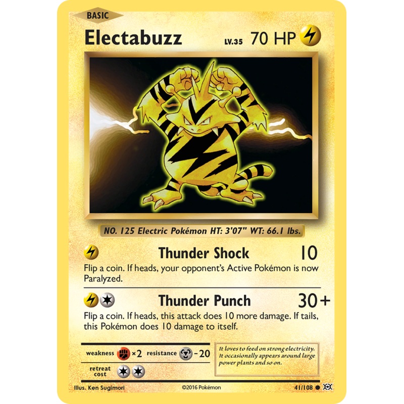 Electabuzz (41/108) [XY: Evolutions]