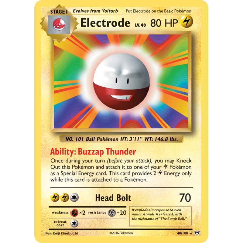 Electrode (40/108) [XY: Evolutions]