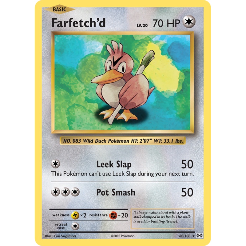 Farfetch'd (68/108) [XY: Evolutions]