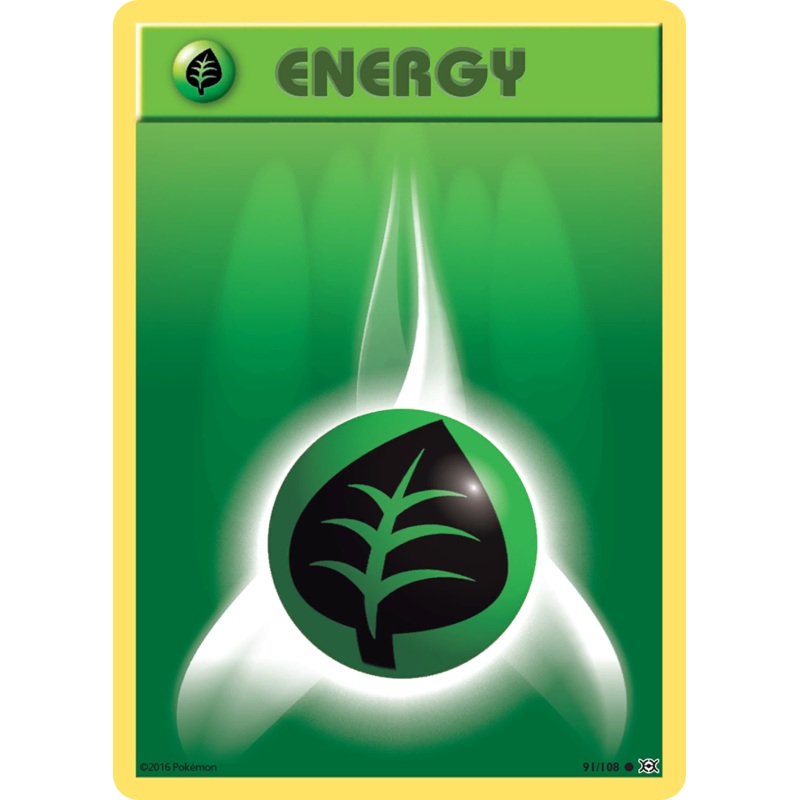 Grass Energy (91/108) [XY: Evolutions]