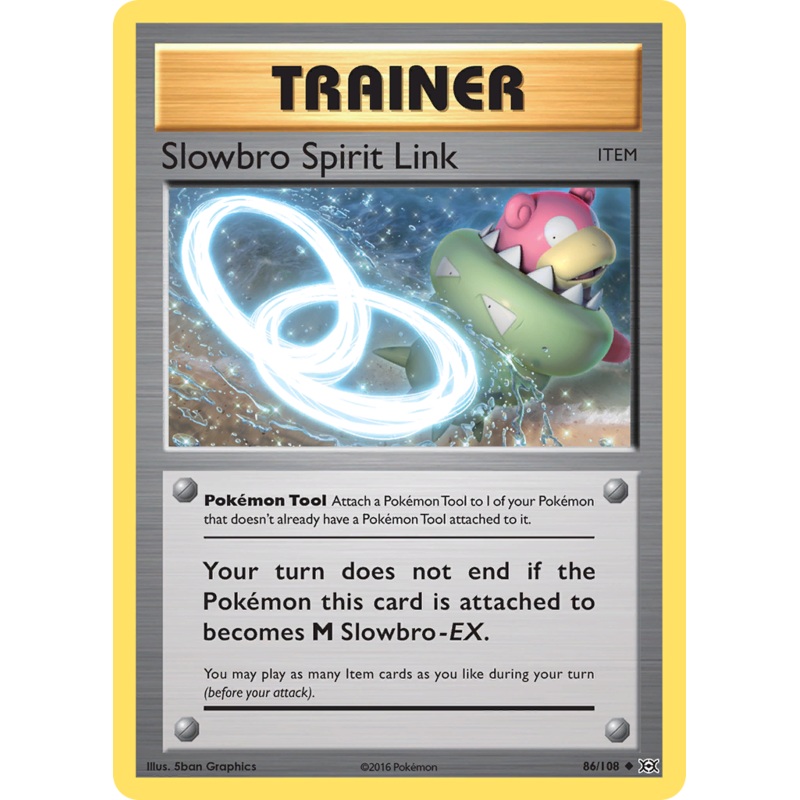Slowbro Spirit Link (86/108) [XY: Evolutions]