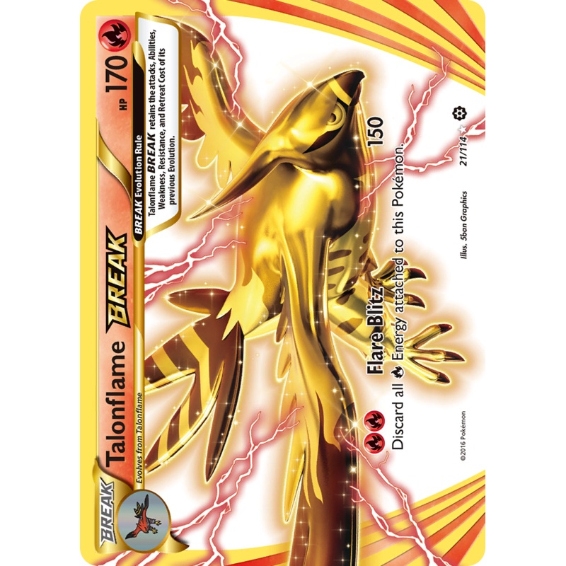 Talonflame BREAK (21/114) [XY: Steam Siege]