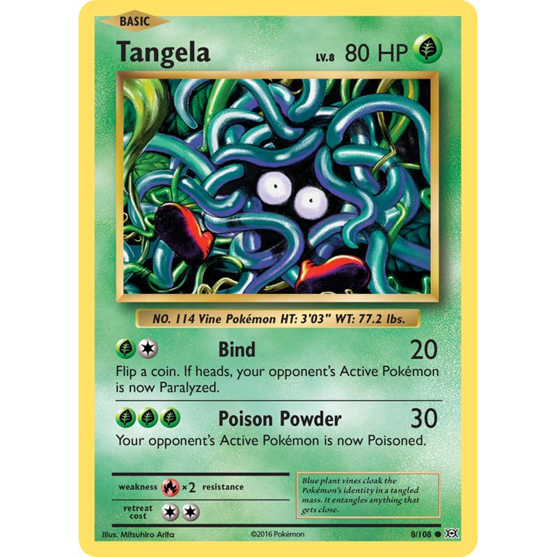 Tangela (8/108) [XY: Evolutions]