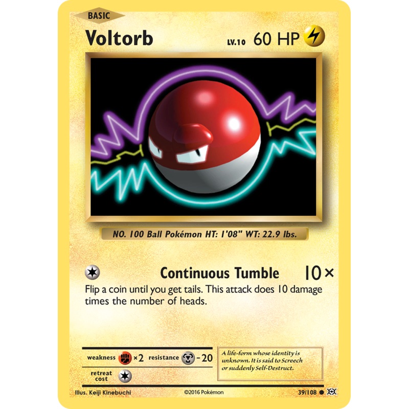 Voltorb (39/108) [XY: Evolutions]
