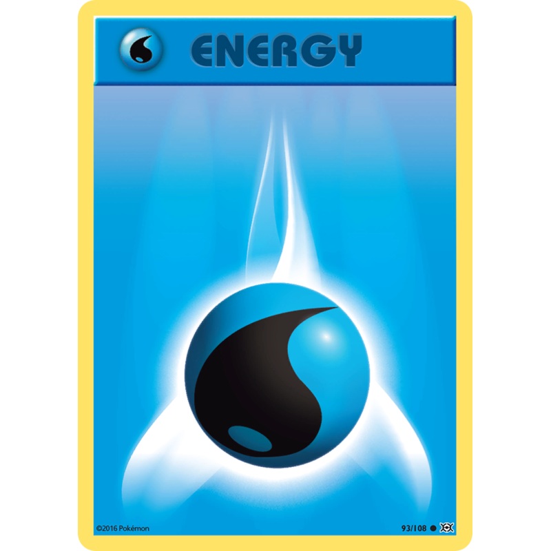 Water Energy (93/108) [XY: Evolutions]