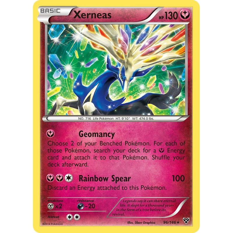 Xerneas (96/146) (Theme Deck Exclusive) [XY: Base Set]