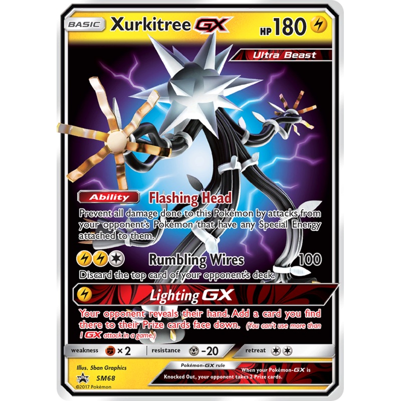 Xurkitree GX (SM68) [Sun & Moon: Black Star Promos]
