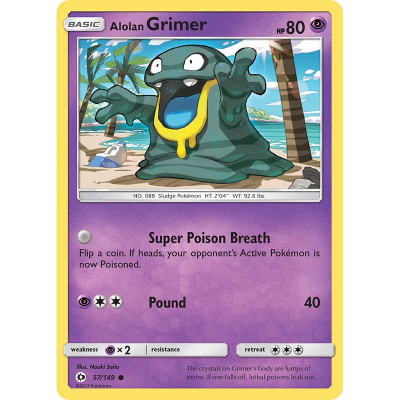 Alolan Grimer (57/149) [Sun & Moon: Base Set]