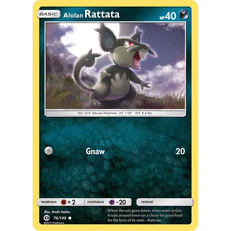 Alolan Rattata (76/149) [Sun & Moon: Base Set]