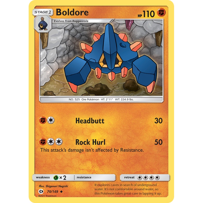 Boldore (70/149) [Sun & Moon: Base Set]