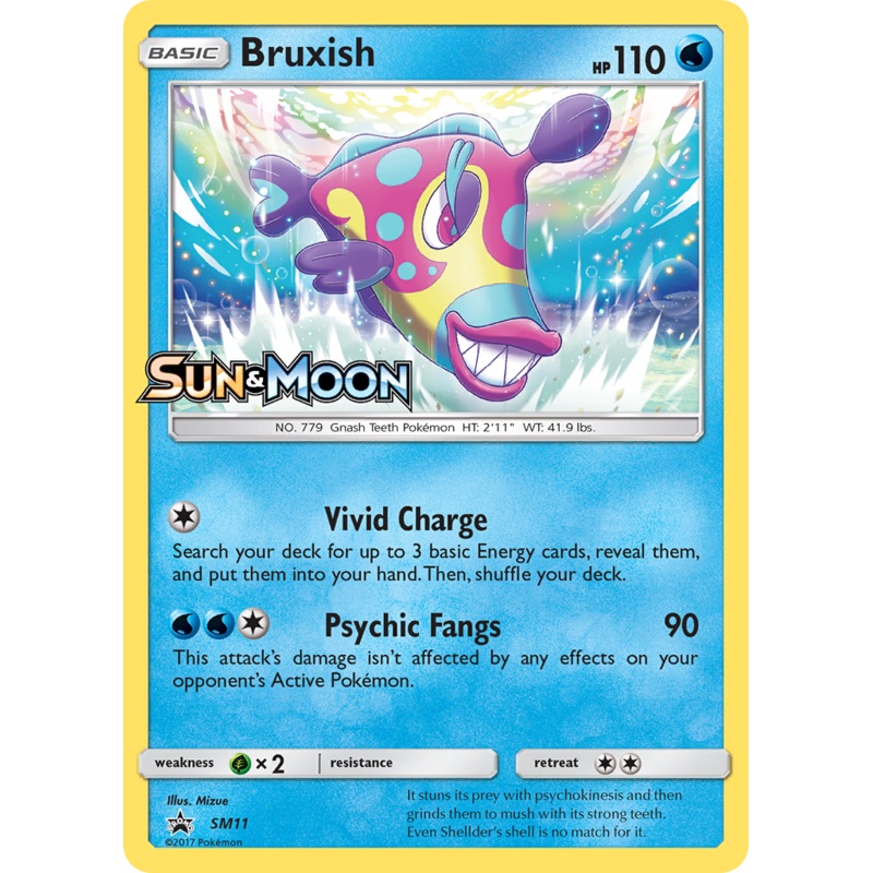 Bruxish (SM11) [Sun & Moon: Black Star Promos]