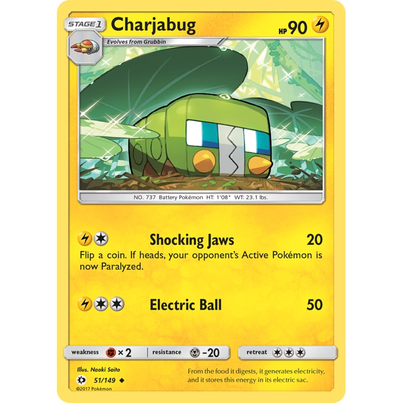 Charjabug (51/149) [Sun & Moon: Base Set]