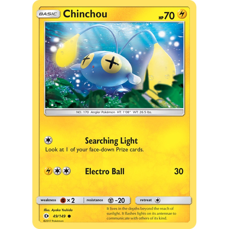 Chinchou (49/149) [Sun & Moon: Base Set]