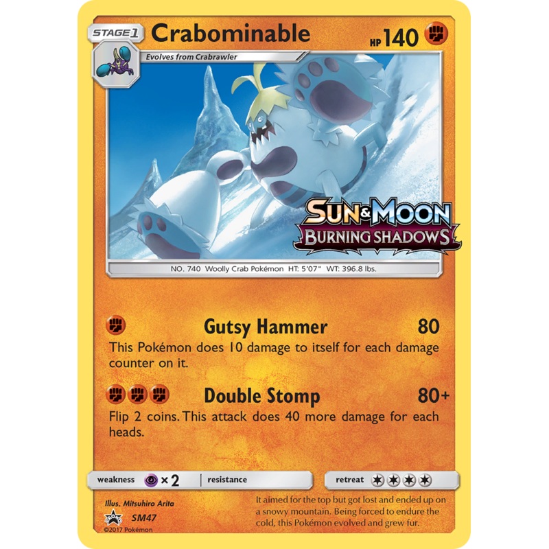 Crabominable (SM47) [Sun & Moon: Black Star Promos]