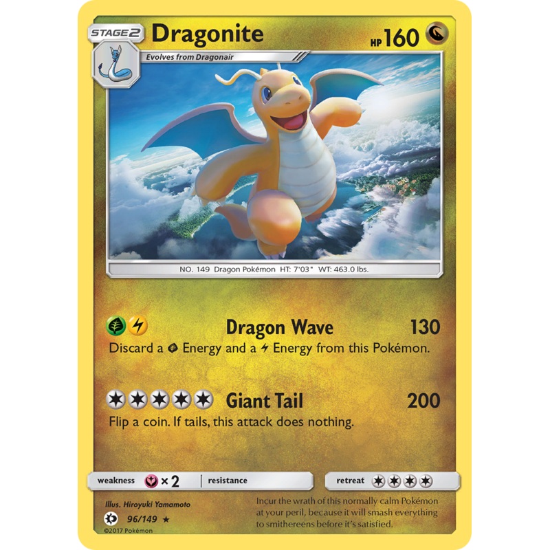 Dragonite (96/149) [Sun & Moon: Base Set]