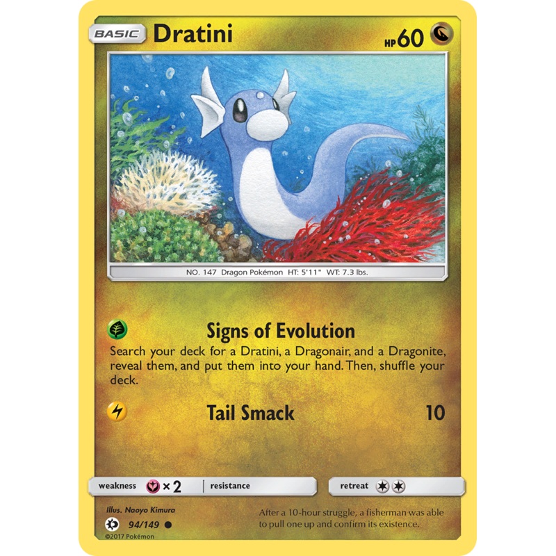 Dratini (94/149) [Sun & Moon: Base Set]