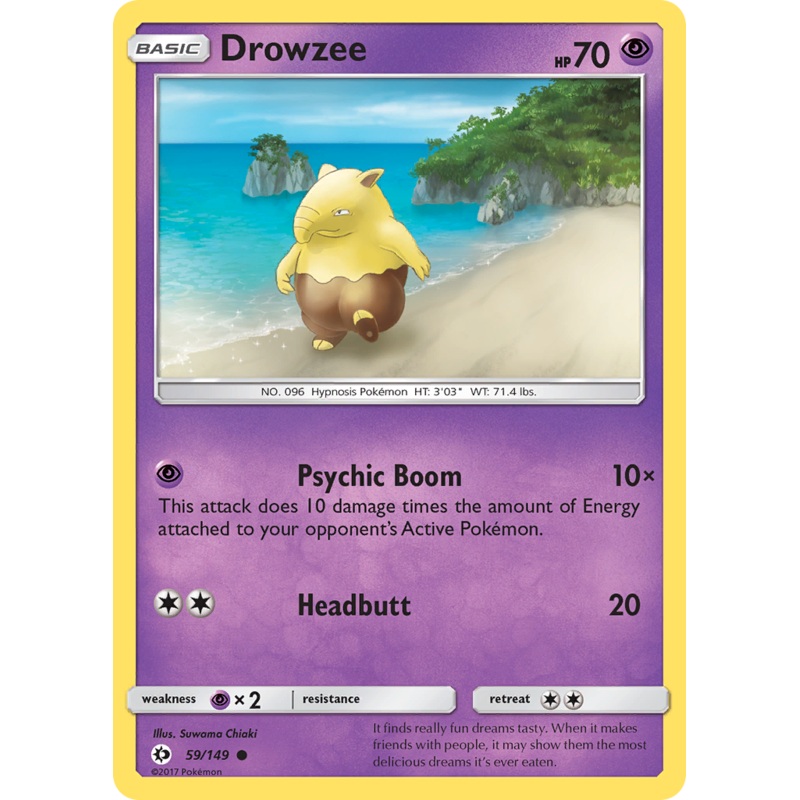 Drowzee (59/149) [Sun & Moon: Base Set]
