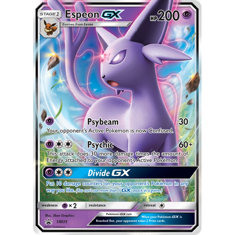 Espeon GX (SM35) [Sun & Moon: Black Star Promos]