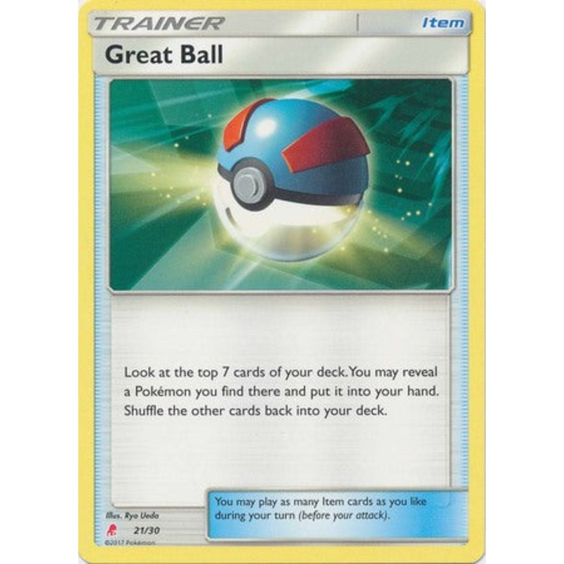 Great Ball (21/30) [Sun & Moon: Trainer Kit - Lycanroc]