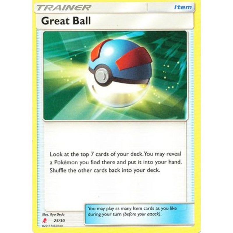 Great Ball (25/30) [Sun & Moon: Trainer Kit - Lycanroc]