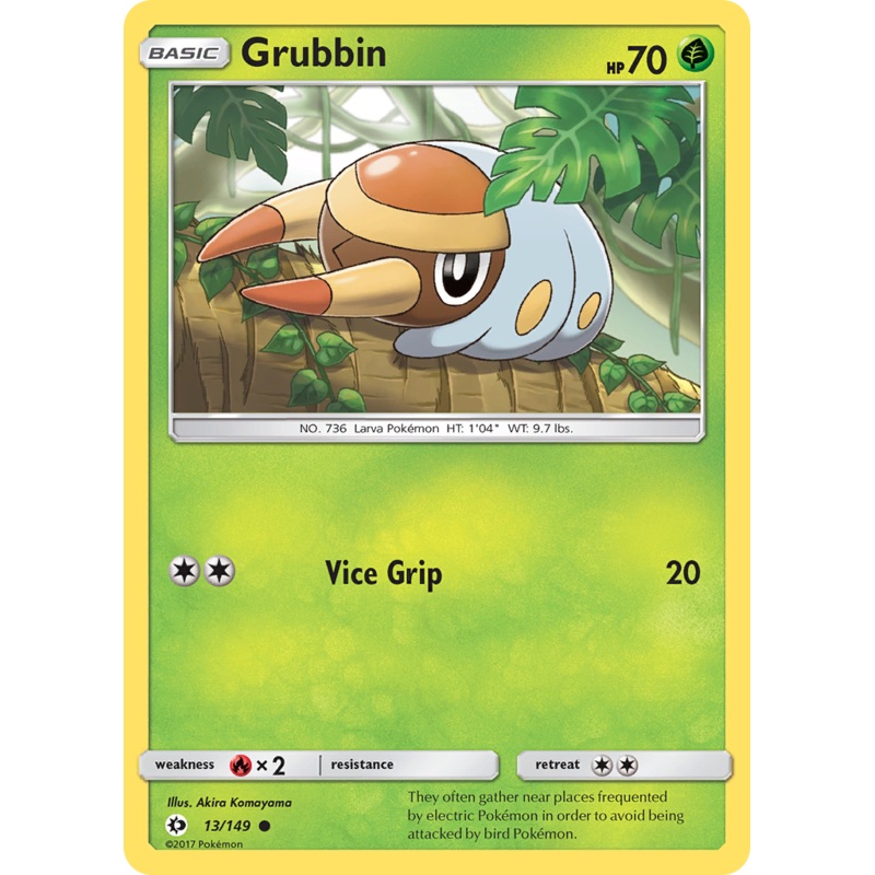 Grubbin (13/149) [Sun & Moon: Base Set]