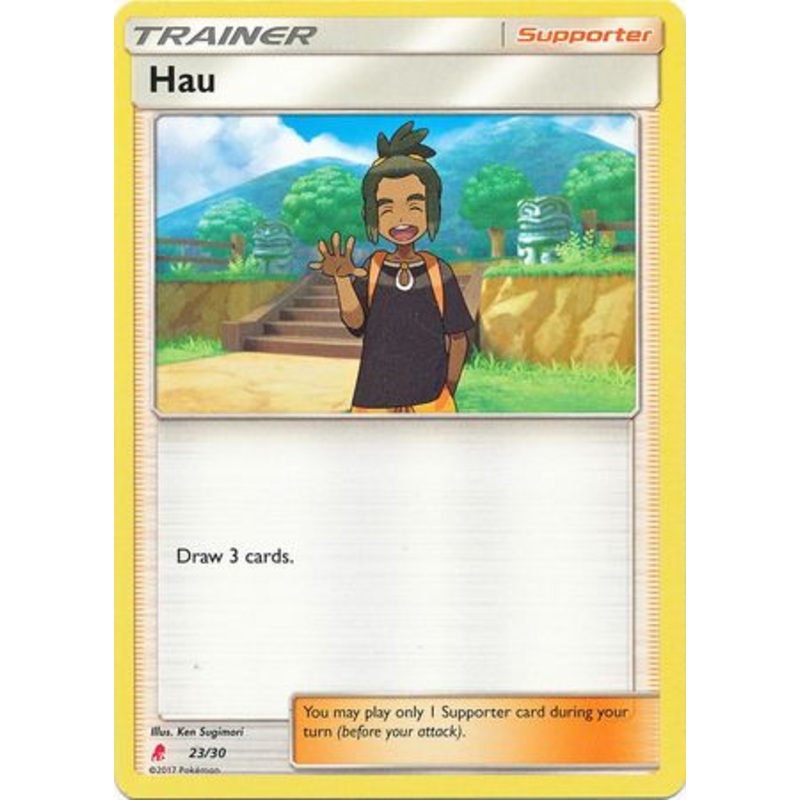 Hau (23/30) [Sun & Moon: Trainer Kit - Lycanroc]