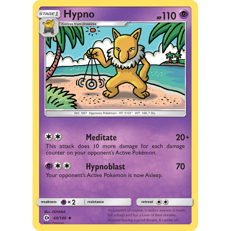 Hypno (60/149) [Sun & Moon: Base Set]