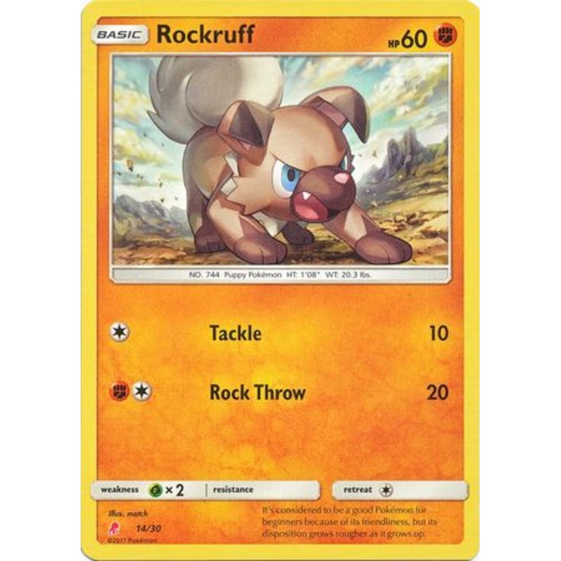 Rockruff (14/30) [Sun & Moon: Trainer Kit - Lycanroc]