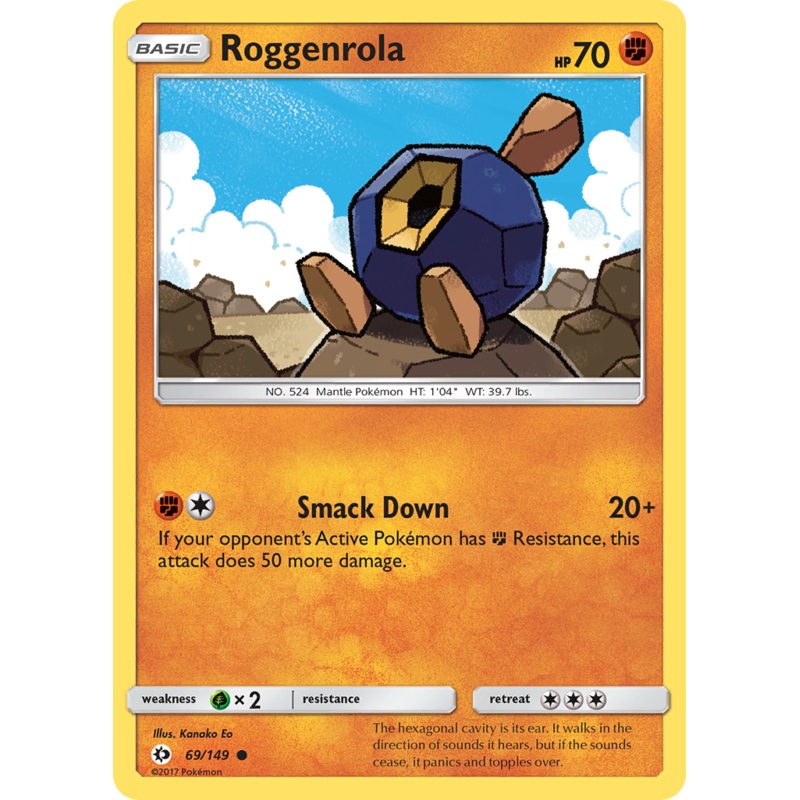 Roggenrola (69/149) [Sun & Moon: Base Set]