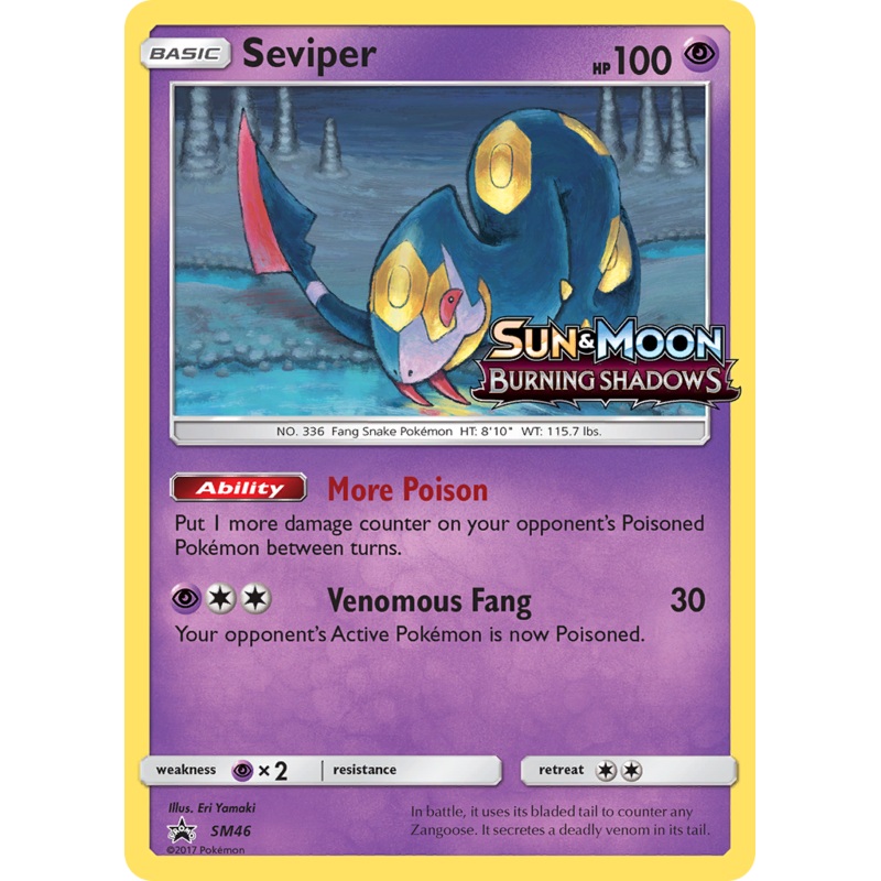 Seviper (SM46) [Sun & Moon: Black Star Promos]