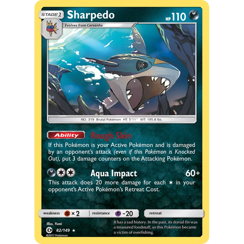 Sharpedo (82/149) [Sun & Moon: Base Set]