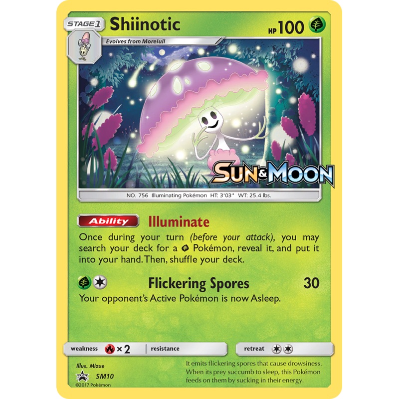 Shiinotic (SM10) [Sun & Moon: Black Star Promos]