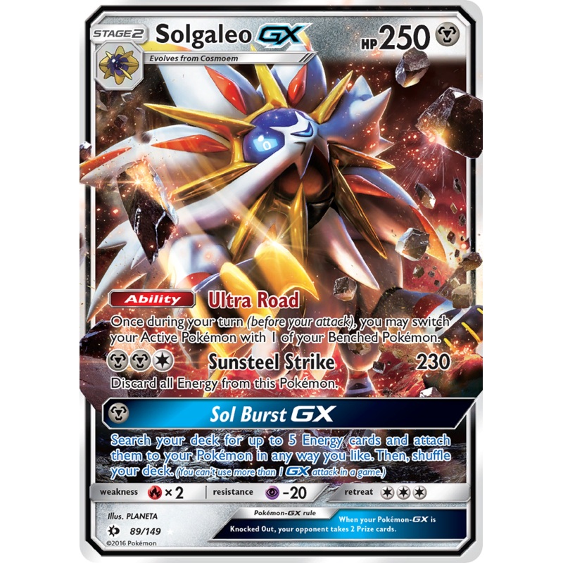 Solgaleo GX (89/149) [Sun & Moon: Base Set]
