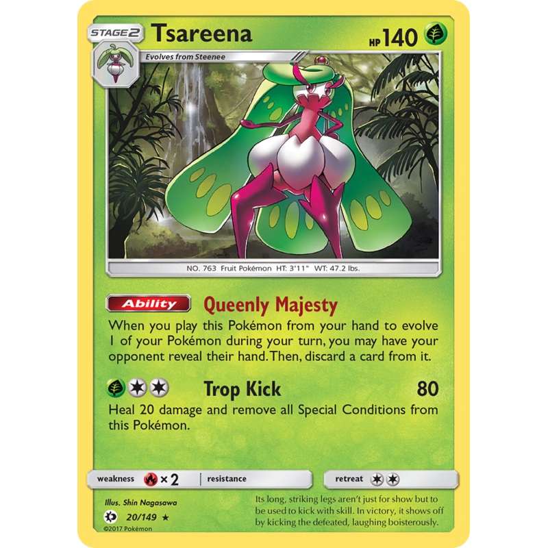 Tsareena (20/149) [Sun & Moon: Base Set]