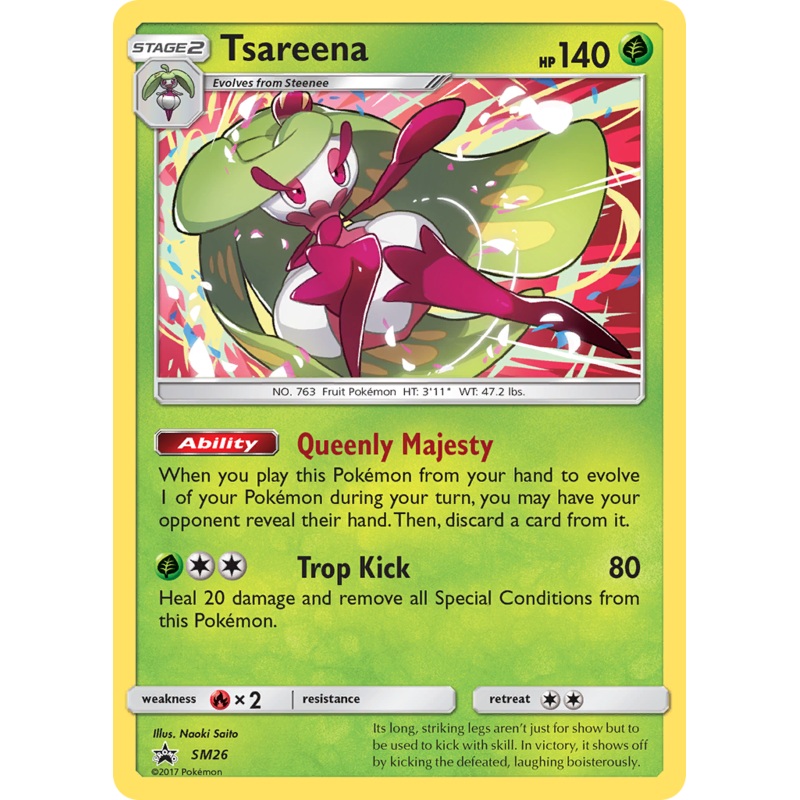 Tsareena (SM26) [Sun & Moon: Black Star Promos]