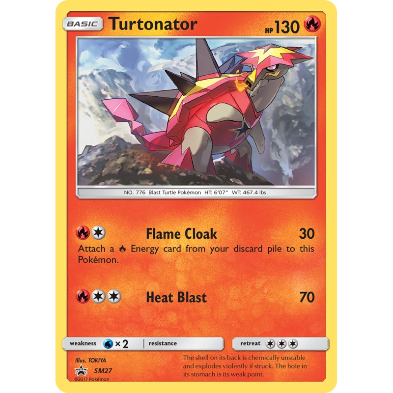 Turtonator (SM27) [Sun & Moon: Black Star Promos]