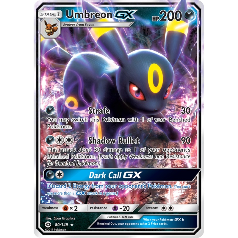 Umbreon GX (80/149) [Sun & Moon: Base Set]